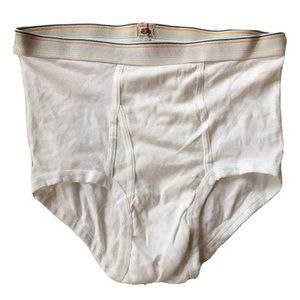 Vintage Fruit of the Loom White Briefs M 34-36 NEW